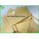 One sided PE Poly Coated 250gsm 270gsm 300gsm Kraft Paper Board for Food Paper Plates