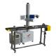Automatic Pipe Flying Laser Marking Machine Ultraviolet With Conveyer Belt