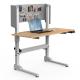 Adjustable Height Home Office Desk with Electric Lifting and Modern Design Speed 38mm/s