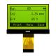 128X64 Gray LCD Graphic Display Module With White Side Backlight HTG12864-93