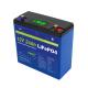 12V 24Ah Lifepo4 Battery Pack 4S4P 32700 6Ah Cells Lightweight Compact