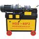 30-100sets/week High Speed Easy To Rebar Thread Rolling Machine Super Promotions 5.5kw