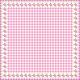 15-120gsm Valentine Cocktail Napkins , 13x13 Pink Flower Napkins