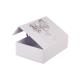 Shiny Gold Logo Paper Packing Boxes With Offset CMYK Printing Color
