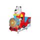 Swing Car Kiddy Ride Machine With Colorful LED For Business Purpose