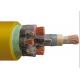 Multicore Rubber Flexible Cable 3.6 / 6 KV With Monitoring Copper Braiding