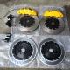 Yellow Painted Color BMW 740Li Car Brake Calipers 380MM Big Rotors