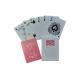 Jumbo Index Poker Cards Plastic Casino Playing Cards Custom Made With Your Logo