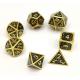 GST Practical RPG Dice Set Multipurpose Handmade Polyhedral Metal