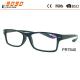 New arrival and hot sale plastic reading glasses, plastic hinge,suitable for women and man