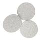 5inch 6inch Dry Polishing White Abrasive Disc with Hook Loop Design and Aluminum Oxide