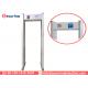 IR System Multi Zone Walk Through Metal Detector Gate With Both Sided LED