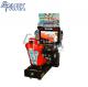 Adult Race Car Arcade Machine With 32 HD LCD Display Plastic / Alloy Steel Structure