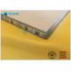 Sandstone Aluminium Honeycomb Panel With Edge Sealed Thickness 20mm - 30mm