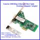 1 Gbps Ethernet Fiber to the Desktop PC Network Adapter, SFP Slot, PCI Express x1 NIC Card