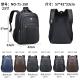 Pu Leather Retro Business Casual Backpack Male Multifunctional Men'S Business Laptop Bag