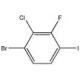 1-Bromo-2-chloro-3-fluoro-4-iodobenzene [1000573-03-4]