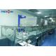 PLC SIEMENS Controlled Petri Dish Fill Machine featuring Stainless Steel Construction