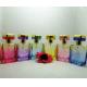 Wholesale Fancy Color Glass Perfume Bottle With plastic Cap Glass Refill Empty Perfume Atomizer Spray hot sell