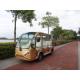 Miniature Electric Shuttle Bus Electric Resort Cart 1 Year Warranty