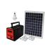 16Inches DC Fan Complete Home Solar System , 20W Solar Power Kits For Home