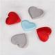 Mixed Colors Padded Hearts Embellishments Applique Crafts Engagement Parties Supplies