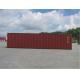Metal RED High Cube Shipping Container International Standards 13.71m Length
