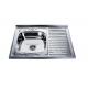 WY-8060S single bowl stainless steel kitchen basin
