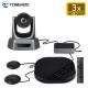 1080p Auto Focus 10x Video Conferencing System For Small Conference Room