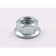 Galvanized DIN6923 Steel Grade 8 Hex Flange Nuts with Serrations