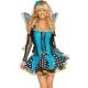 Blue Garden Butterfly  Halloween Adult Costumes Customized For Carnival Dance