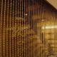 2015 Fashion Sparkled Gold Metal Ball Chain Curtain metal bead curtain