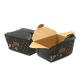 Wholesale of food takeaway lunch boxes customized eco-friendly recyclable vegetable salad takeaway boxes