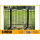 25x25mm Picket Security Metal Fencing 6 Point Welds For Garden
