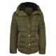 Fur Hood Womens Warm Waterproof Coat Loose Style For Winter Mid Thickness