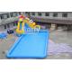 CE Certificate Inflatable Water Park , Inflatable Pool With Piranha Slide with Pool