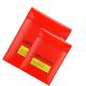 Red Lipo Battery Fireproof Bag , fireproof Charging Box For Cash Protection