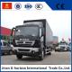 336HP Van Cargo Truck SINOTRUK HOWO 4X2 Euro 2 Lorry Vehicle Heavy Cargo Truck