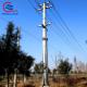 Tubular Steel Electric Transmission Tower 1000kv Voltage