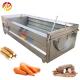 High Productivity Industrial Potato Washing and Peeling Machine for Easy Operation