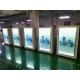 400nits 86 Portrait Transparent LCD Display FCC For Trade Show