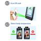 Detection Range 0.5m EU Green Pass Scanner 8 Inch IPS Face Recognition Devices