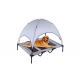 60x45x16cm Portable dog bed with tent, military bed, golden retriever mattress, Teddy Little Medium Dog House  with tent