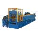 Color Steel Vaulting Cap Roll Forming Machine For Metal Roof Ridge Tile Separated Water Easily Automated Operate