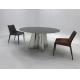 Marble Dining Table Ceramic Top Table Silver Stainless Steel Base Home Furniture