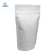 Matte White Aluminium Stand Up 80 Micron Stock Packaging Bags