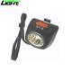 4500 MAh Underground Mining Cap Lamps IP68 With Safety Rope Digital Screen