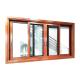 Simple Latest Design Glass Alloy Horizontal Slide Windows With Aluminum Accessory For Sliding Door And Window For Home