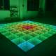 RGB 3in1 Toughened Glass LED Dance Floor Remote Controlled For Wedding DJ Party Performance