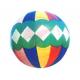 Fashionable white diamond graphics design inflatable helium balloon